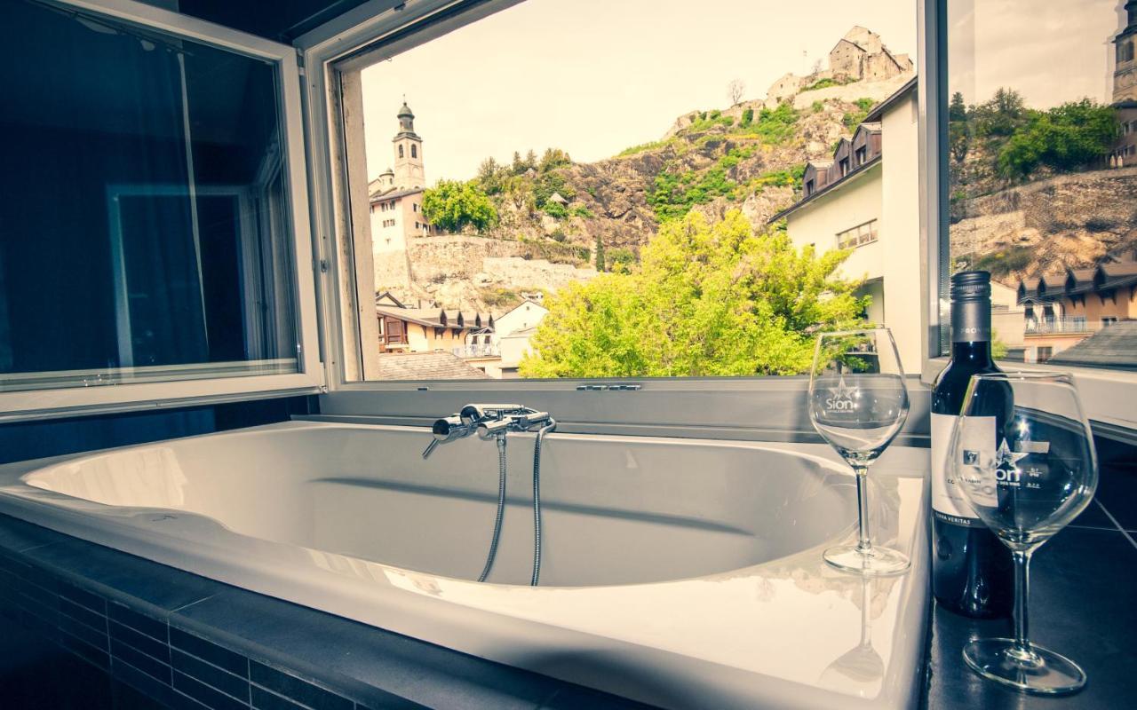 Chambre D'Hote Valere Sion Exteriér fotografie